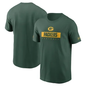 Green bay packers nike sideline performance t shirt Green