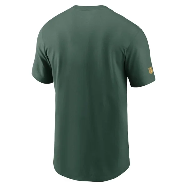 Green bay packers nike sideline performance t shirt Green L