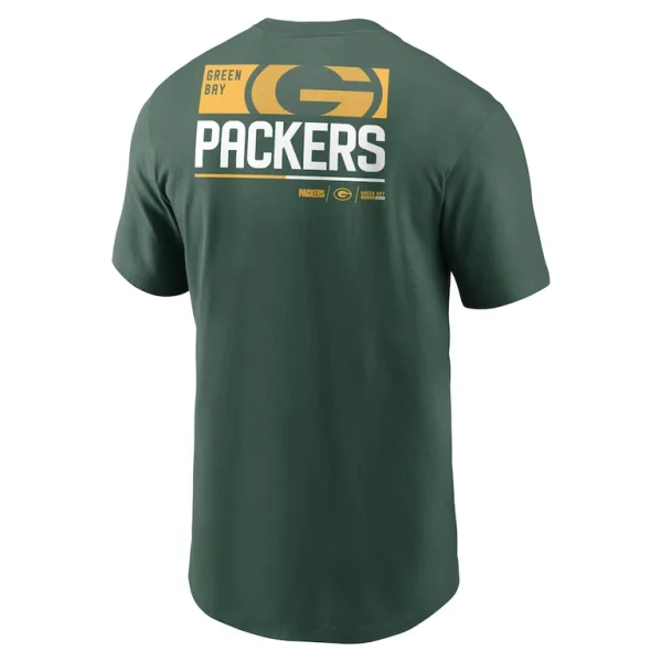 Green bay packers nike team incline t shirt Green L