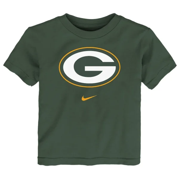Green bay packers nike toddler logo t shirt Green