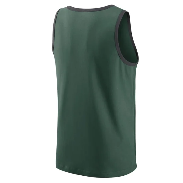 Green bay packers nike tri blend tank top Green L