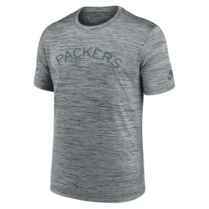 Green bay packers nike velocity alternate logo performance t shirt Gray M