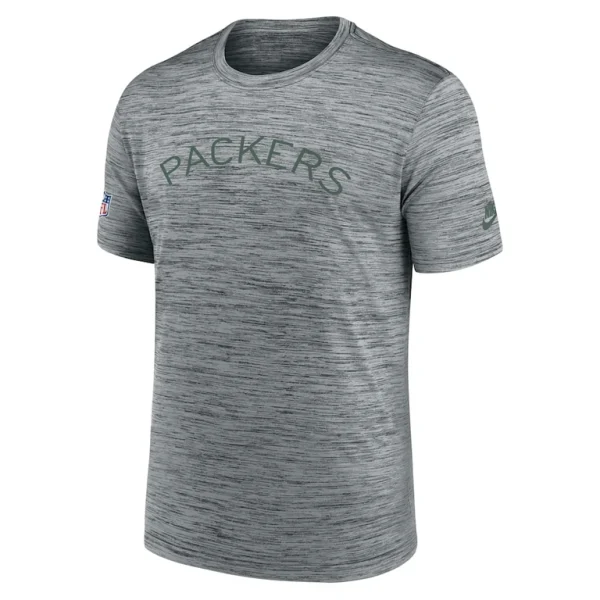 Green bay packers nike velocity alternate logo performance t shirt Gray M
