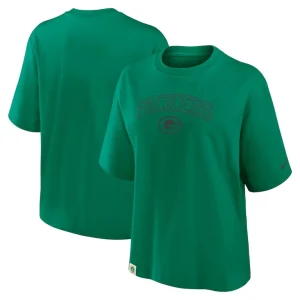 Green bay packers nike womens arch boxy t shirt Green