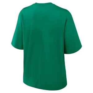 Green bay packers nike womens arch boxy t shirt Green L
