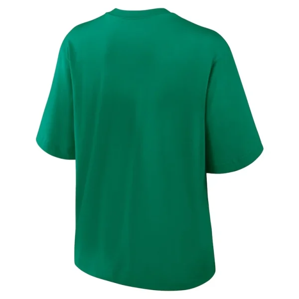 Green bay packers nike womens arch boxy t shirt Green L