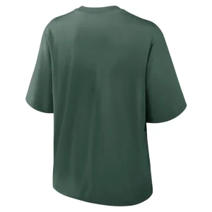 Green bay packers nike womens boxy t shirt Green M