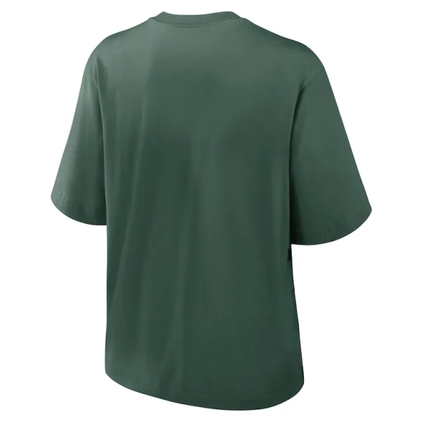 Green bay packers nike womens boxy t shirt Green M