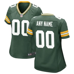 Green bay packers nike womens custom game jersey Green