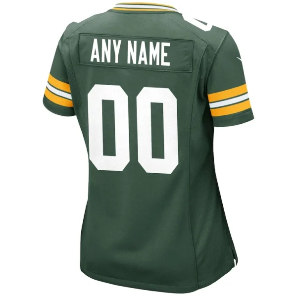 Green bay packers nike womens custom game jersey Green L
