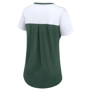 Green bay packers nike womens performance fashion t shirt Green M