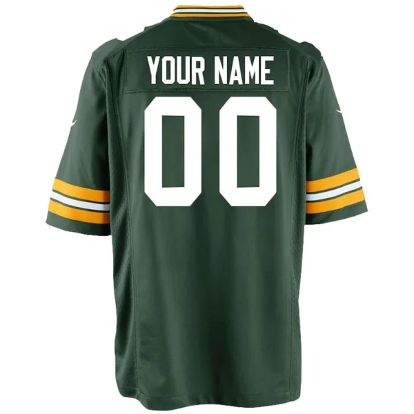 Green bay packers nike youth custom game jersey Green Yth L