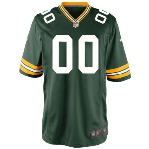 Green bay packers nike youth custom game jersey Green Yth M