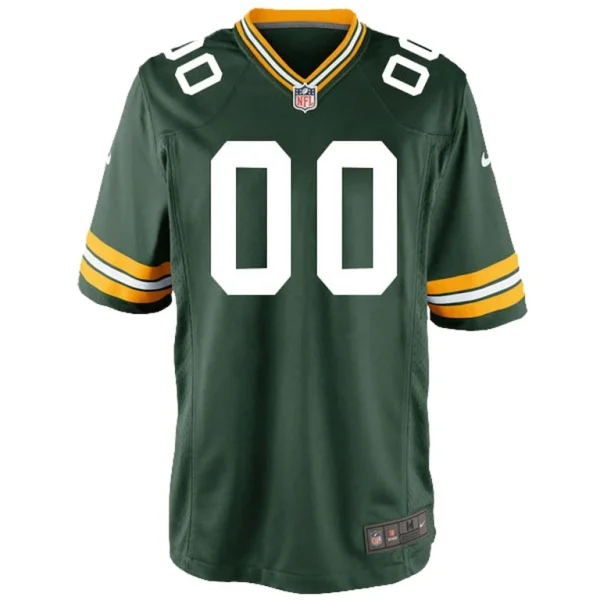 Green bay packers nike youth custom game jersey Green Yth M