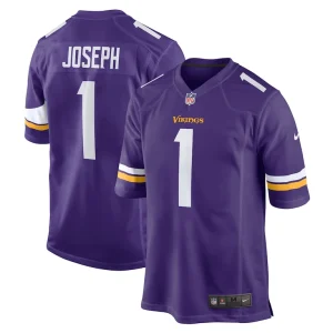 Greg joseph minnesota vikings nike game jersey Purple