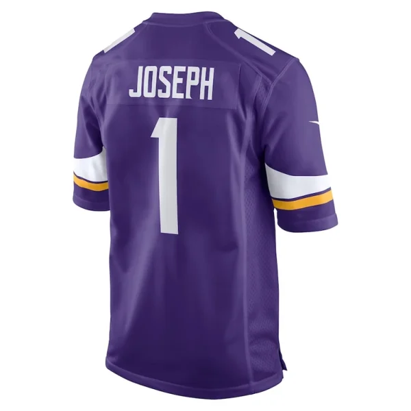 Greg joseph minnesota vikings nike game jersey Purple L