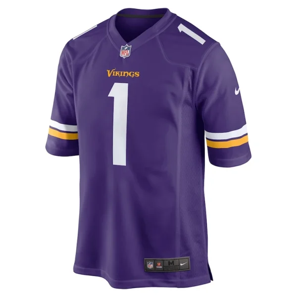 Greg joseph minnesota vikings nike game jersey Purple M