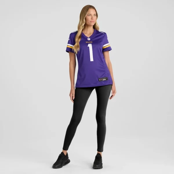 Greg joseph minnesota vikings nike womens game jersey Purple XL