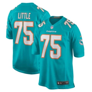 Greg little miami dolphins nike game jersey Aqua