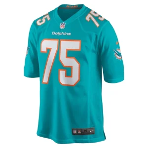 Greg little miami dolphins nike game jersey Aqua M