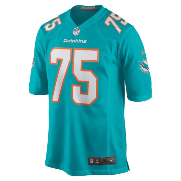 Greg little miami dolphins nike game jersey Aqua M