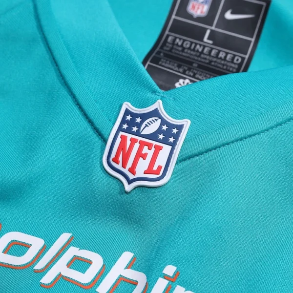Greg little miami dolphins nike game jersey Aqua XL