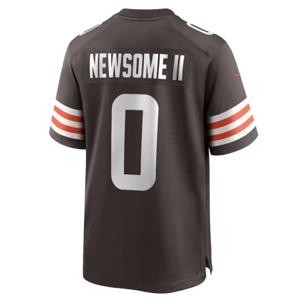 Greg newsome ii cleveland browns nike team game jersey Brown L