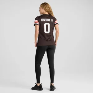 Greg newsome ii cleveland browns nike womens team game jersey Brown 2XL