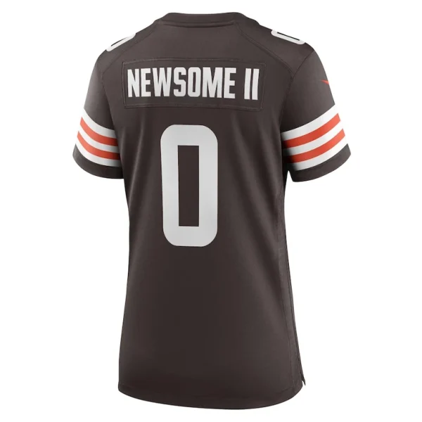 Greg newsome ii cleveland browns nike womens team game jersey Brown L