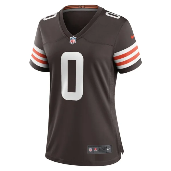 Greg newsome ii cleveland browns nike womens team game jersey Brown M