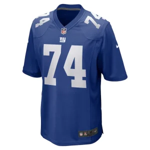 Greg van roten new york giants nike team game jersey Royal M