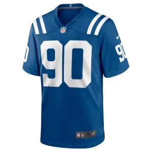 Grover stewart indianapolis colts nike game jersey Royal M