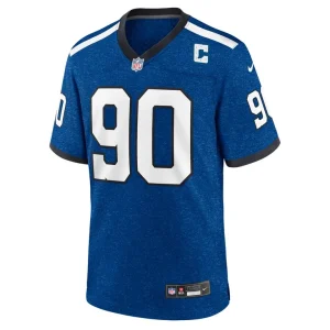 Grover stewart indianapolis colts nike indiana nights alternate game jersey Royal M