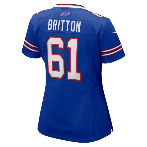 Gunner britton buffalo bills nike womens game jersey Royal L