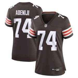 Hakeem adeniji cleveland browns nike womens game jersey Brown