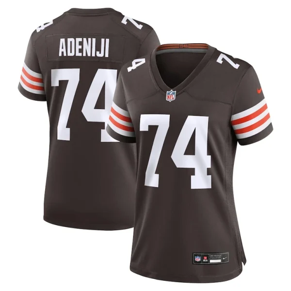 Hakeem adeniji cleveland browns nike womens game jersey Brown