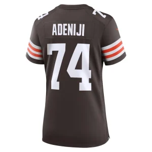 Hakeem adeniji cleveland browns nike womens game jersey Brown L