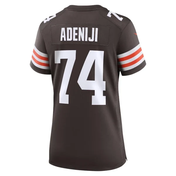 Hakeem adeniji cleveland browns nike womens game jersey Brown L