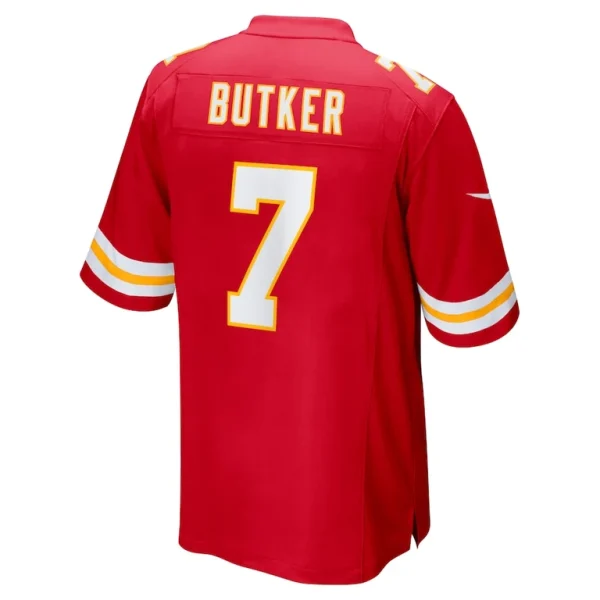 Harrison butker kansas city chiefs nike game jersey Red L