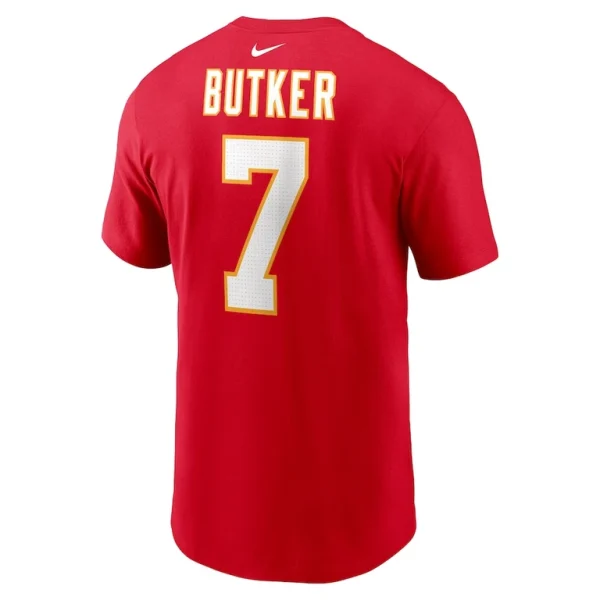 Harrison butker kansas city chiefs nike name number t shirt Red L