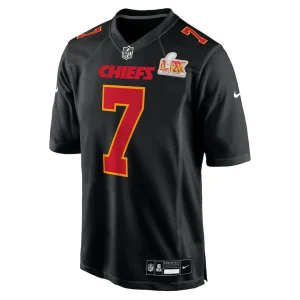 Harrison butker kansas city chiefs nike super bowl lix fashion game jersey Carbon black M