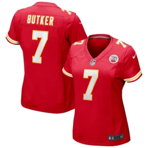 Harrison butker kansas city chiefs nike womens game jersey Red
