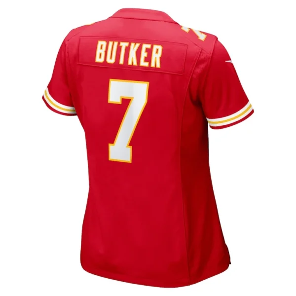 Harrison butker kansas city chiefs nike womens game jersey Red L