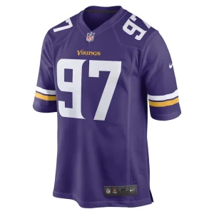 Harrison phillips minnesota vikings nike game player jersey Purple M