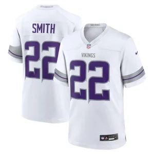 Harrison smith minnesota vikings nike alternate game jersey White