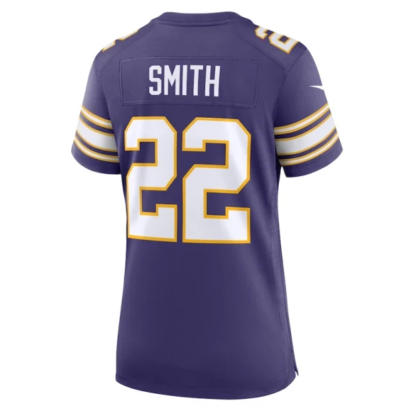 Harrison smith minnesota vikings nike womens classic player game jersey Purple L