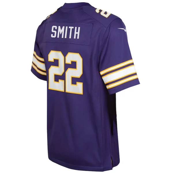 Harrison smith minnesota vikings nike youth game jersey Purple Yth L