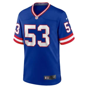Harry carson new york giants nike classic retired player game jersey Royal M