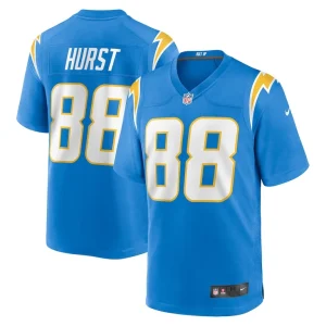 Hayden hurst los angeles chargers nike game jersey Powder blue