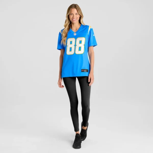 Hayden hurst los angeles chargers nike womens game jersey Powder blue XL